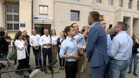 Pracownik telewizji rządowej zakłócił konferencję Donalda Tuska