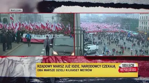 Zaręczyny podczas Marszu Niepodległości