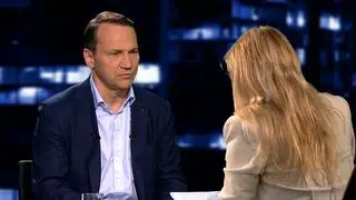 Radosław Sikorski był gościem czwartkowego wydania "Kropki nad i"