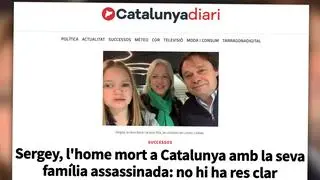 Zdjęcie Protosenii z rodziną na portalu catalunyadiari.com