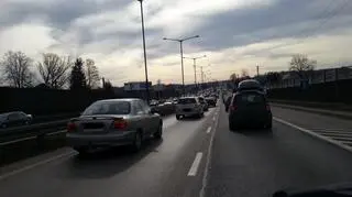 Korki tworzą się już w Myślenicach 