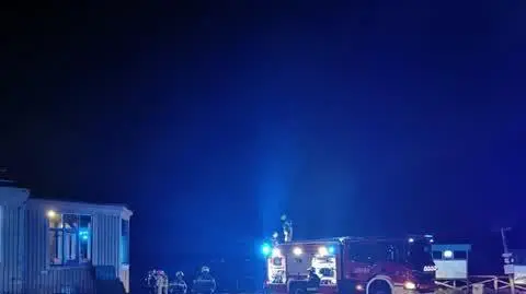 Pożar w schronisku Dom Śląski