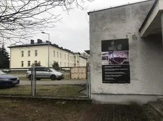 Informacja o zakładzie pogrzebowym w pobliżu szpitala