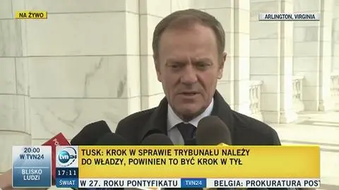 Tusk: też musiałem się trochę "męczyć" z TK