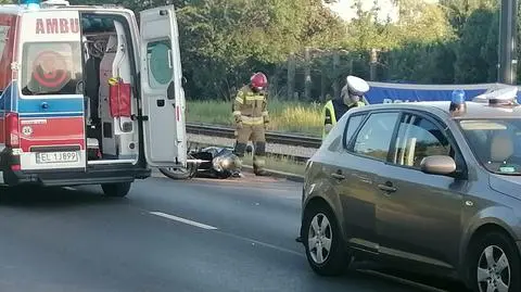Motocyklista zginął po zderzeniu z radiowozem. Prokuratura i rodzina poszukują świadków wypadku