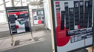 Na stadionie można poznać historię więźniów z byłego obozu