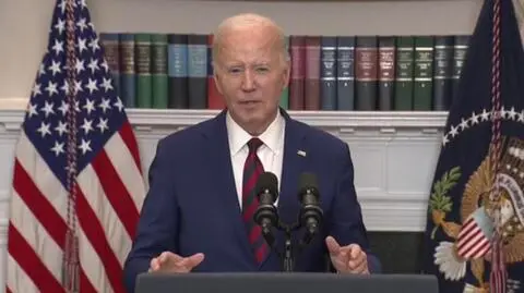 Joe Biden o katastrofie w Baltimore