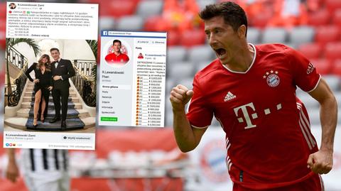 Nie, Robert Lewandowski nie rozdaje kart podarunkowych i samochodów