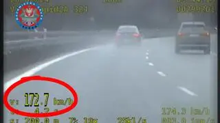 38-latek jechał ekspresówką z prędkością 170 km/h