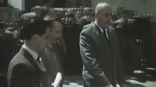 Cyrankiewicza nie zabrakło na otwarciu targów w VI 1956 r.