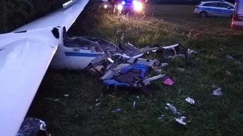 Maszyna uderzyła w ziemię tuż po starcie