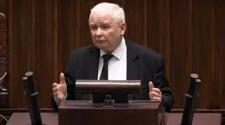 Jarosław Kaczyński w Sejmie o polityce migracyjnej 