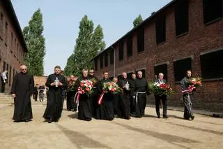 Uroczystości 80. rocznicy śmierci św. Maksymiliana Kolbego w Oświęcimiu 