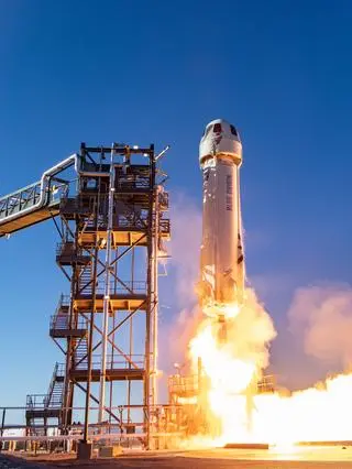 New Shepard - start w 2019 roku