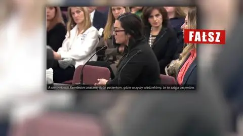 Amerykańska pielęgniarka opowiada o leku na COVID-19. Uwaga na fałszywy przekaz