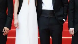 Carey Mulligan w sukni domu mody Vionnet (z Justinem Timberlakiem w smokingu Balenciagi)