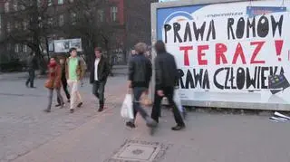 "Prawa Romów! Teraz!"