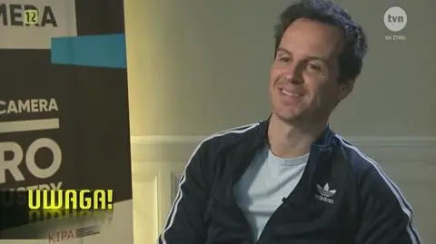 Andrew Scott: słyszałem że to bardzo przyjazny festiwal