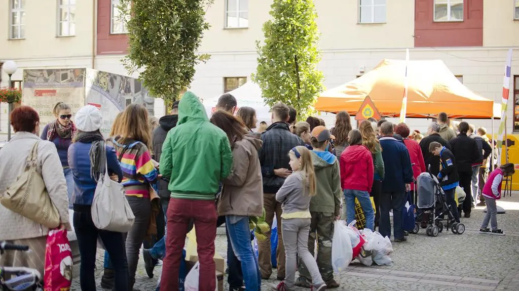 Segregowanie odpadów przu ul