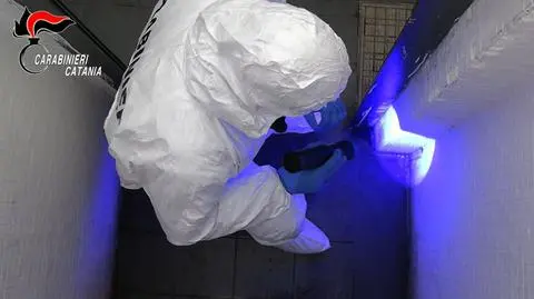 Karabinierzy zebrali próbki DNA z publicznej toalety