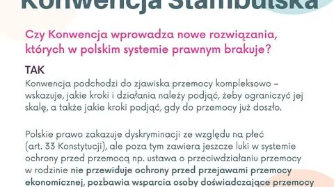 Konwencja stambulska - co zawiera? RPO odpowiada na pytania w sprawie konwencji antyprzemocowej