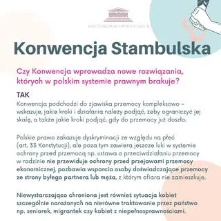 Czy Konwencja wprowadza nowe rozwiązania, których w polskim systemie prawnym brakuje? 
