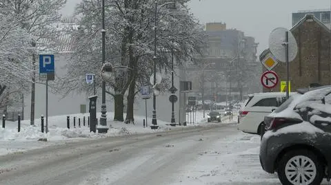 Powrót zimy na Podlasie. Odnotowano kilkanaście kolizji