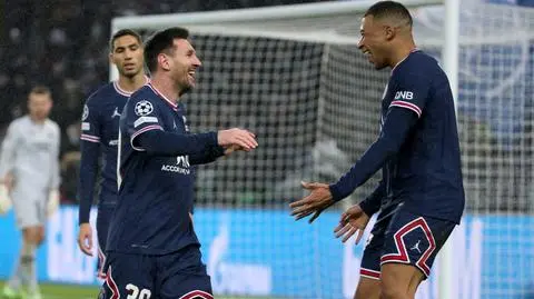 Mbappe i Messi szaleli w Paryżu. Wpadka Manchesteru City w Lipsku