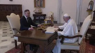 President Andrzej Duda met with Pope Francis in the Vatican