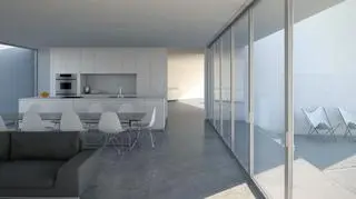 Four Eyes House w Coachella Valley, Kalifornia 