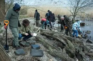 Nagrobki zostały przewiezione do lapidarium przy ulicy Jana Kazimierza w Jasienicy
