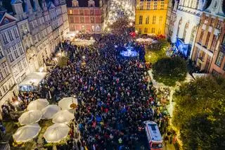 Gdańsk, demonstracja poparcia dla pozostania w unii