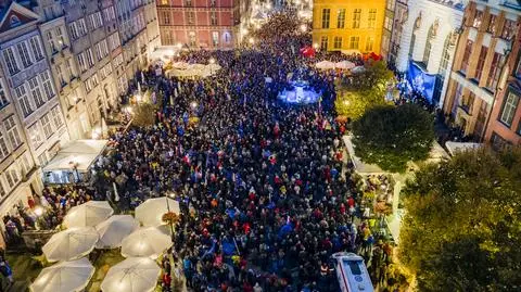 Terlecki o prounijnych manifestacjach: bardzo marne