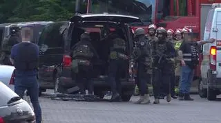 Na miejsce przybył oddział antyterrorystów