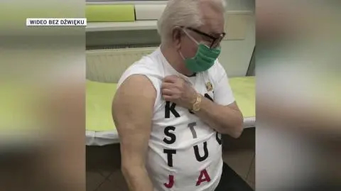 Wałęsa zaszczepił się przeciw SARS-CoV-2