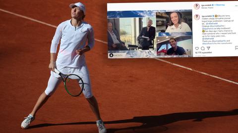 Rafa Nadal złożył propozycję Idze Świątek i ją zawstydził. "Byłoby wspaniale"