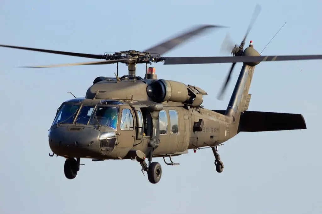 Amerykański śmigłowiec Black Hawk 