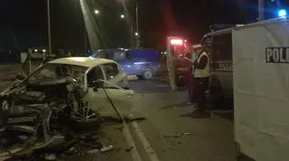 W wypadku zginął 33-letni kierowca jaguara