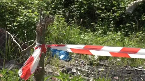 Miejsce odnalezienia zwłok