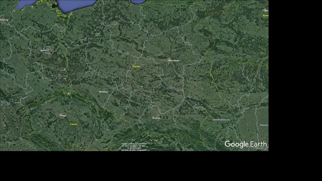 jezioro mapka
