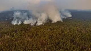 Pożar rozciąga się na coraz większe tereny