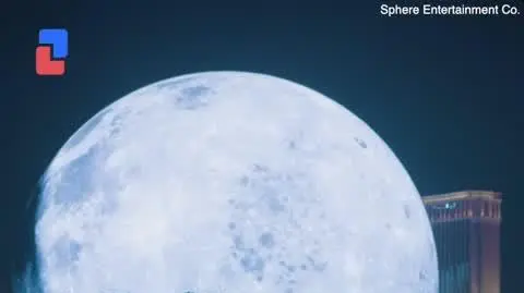 Ponad 100-metrowa kula w centrum Las Vegas