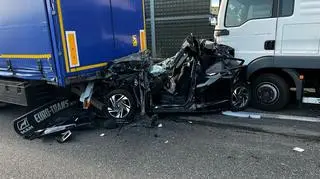 Łódzkie. Tragiczny wypadek na A2 w stronę Poznania