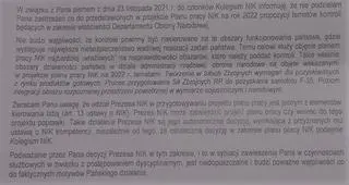 Odpowiedź Mariana Banasia do dyrektora Marka Zająkały