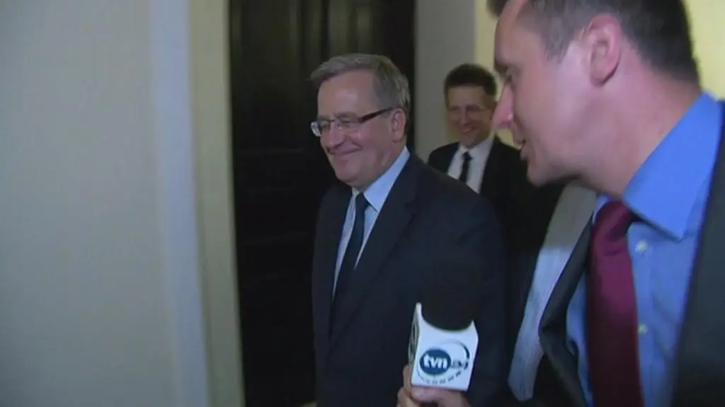 Prezydent Komorowski o najnowszym sondażu dla Faktów TVN i TVN24