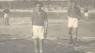 Stadion na Dębcu w 1946 r