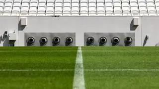 Klimatyzacja na stadionie Al Thumama w Dosze