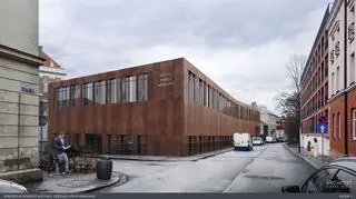 Wizualizacja nowej siedziby Oddziału IPN w Krakowie