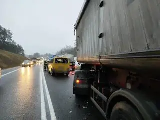 Wypadek w miejscowości Kromerowo