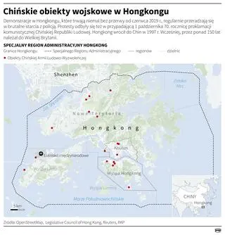 Chińskie obiekty wojskowe w Hongkongu